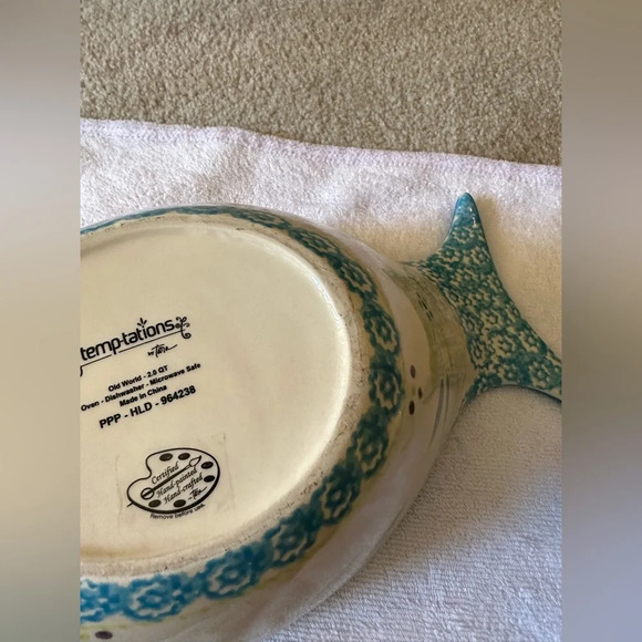 Temp-Tations presentable, Old World
Oceanfetti 3 fish severing bowl set - Picture 4 of 10
